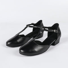 Women's Leatherette 2.5cm Swing Dance Shoes Character Dance Shoes
