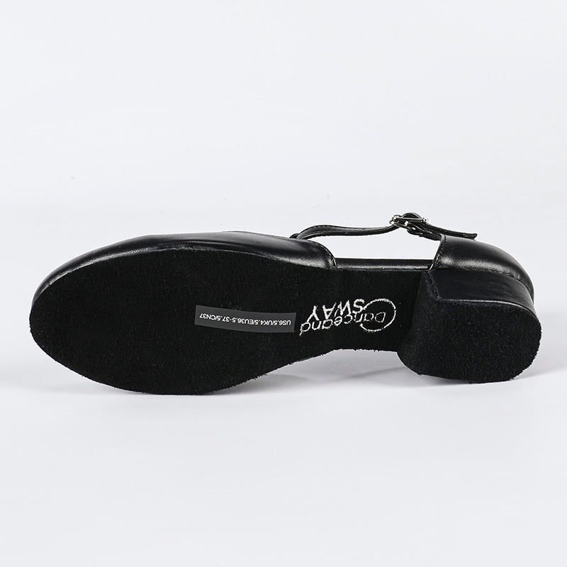 Women's Leatherette 2.5cm Swing Dance Shoes Character Dance Shoes