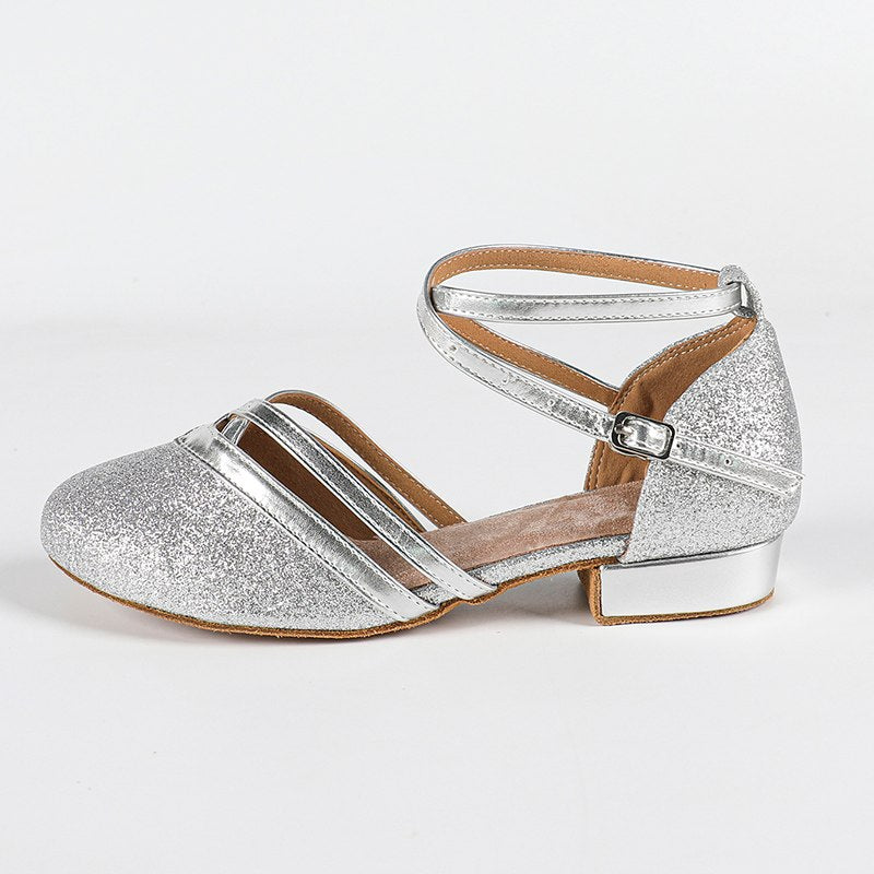 Women's Suede 2cm/3.5cm Heels Ballroom Dance Shoes Swing Dance Shoes