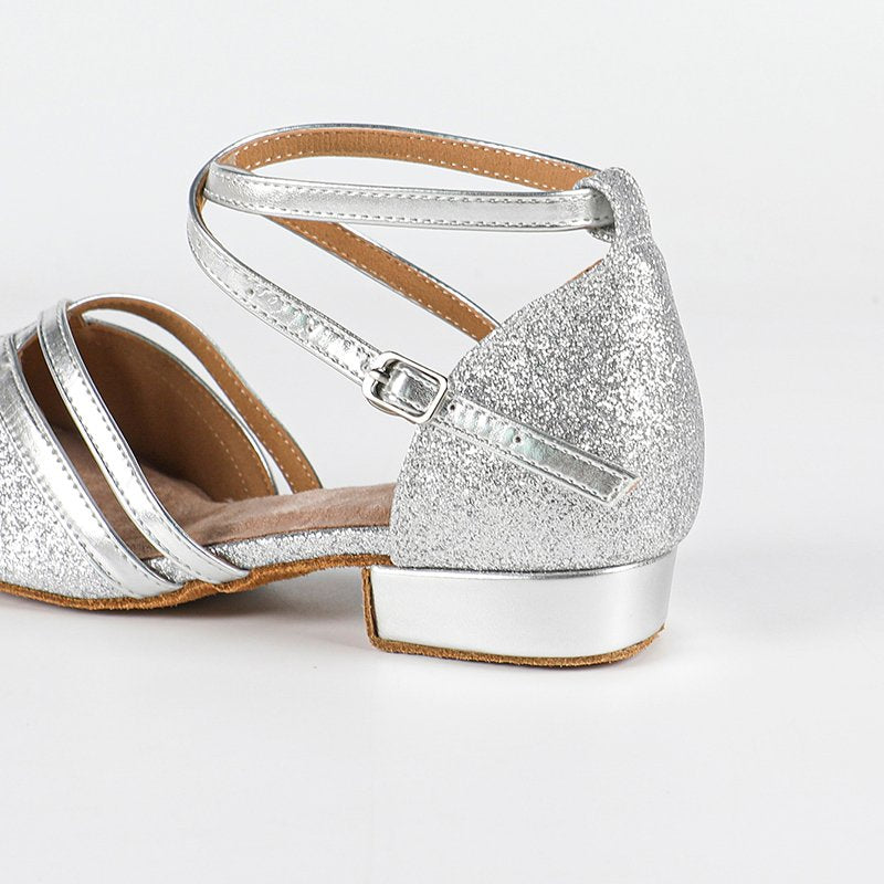 Women's Suede 2cm/3.5cm Heels Ballroom Dance Shoes Swing Dance Shoes
