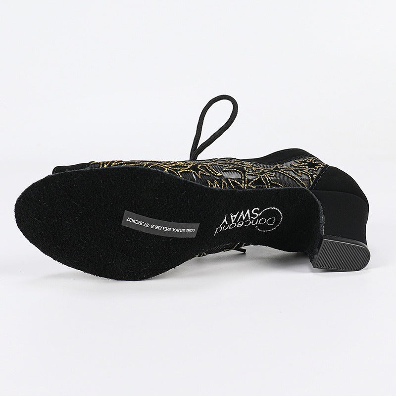 Women's Suede 4.8cm Heel Ballroom Dance Shoes/Latin Shoes