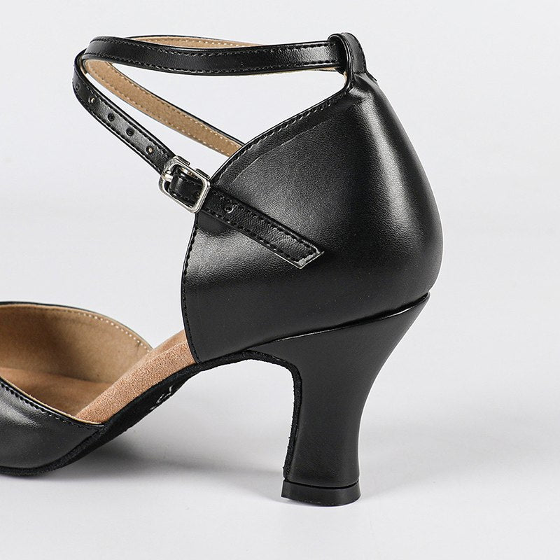Women's Leatherette Customized Heel Latin Shoes Ballroom Dance Shoes