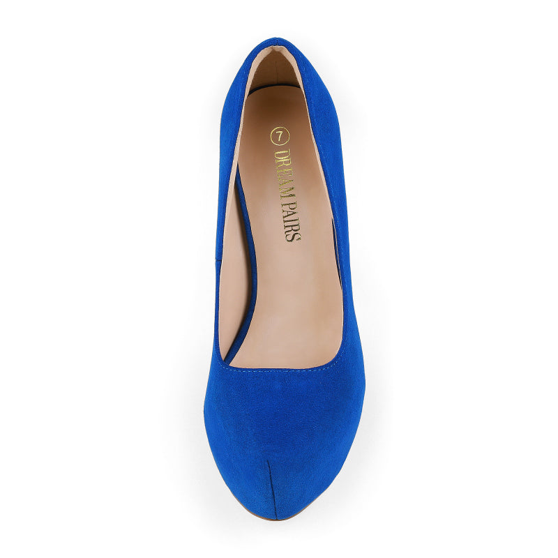 High Heel Platform Pumps