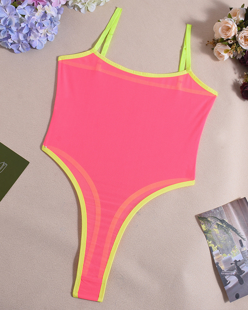 Mesh Sheer Bodysuits