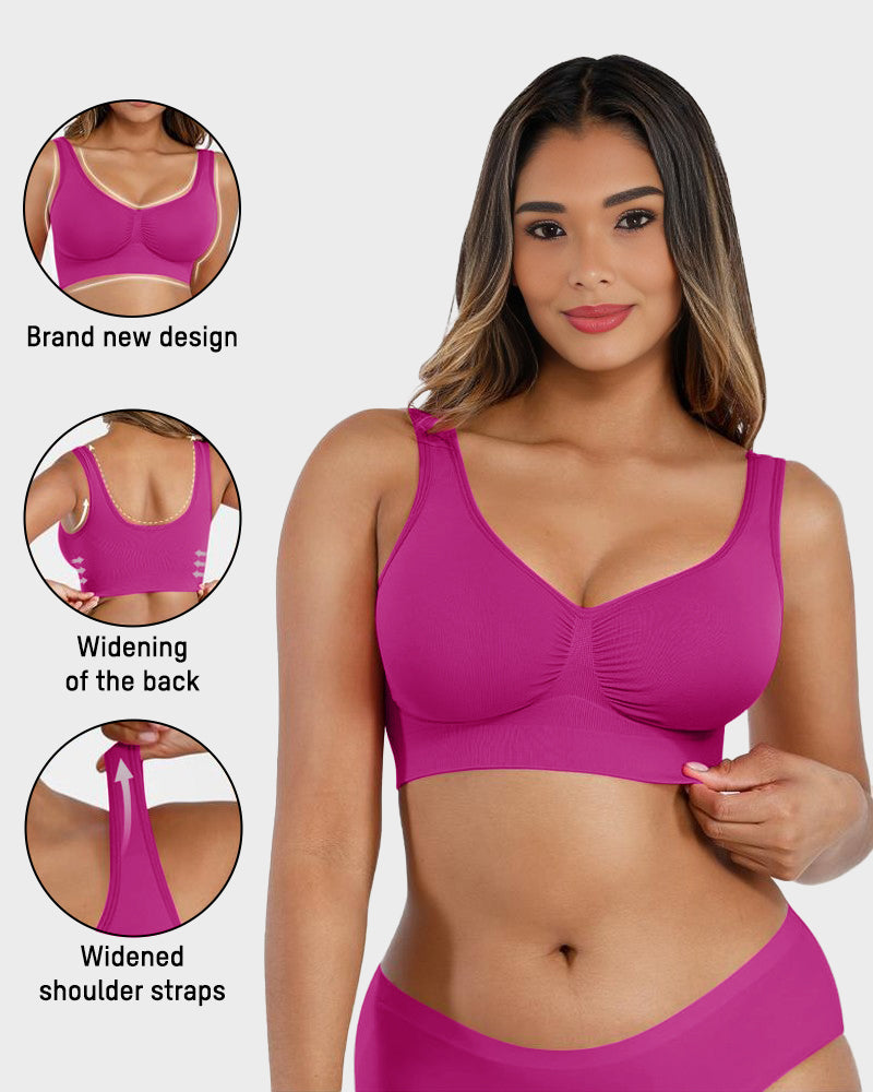 Seamless Comfort Workout Sports Bra