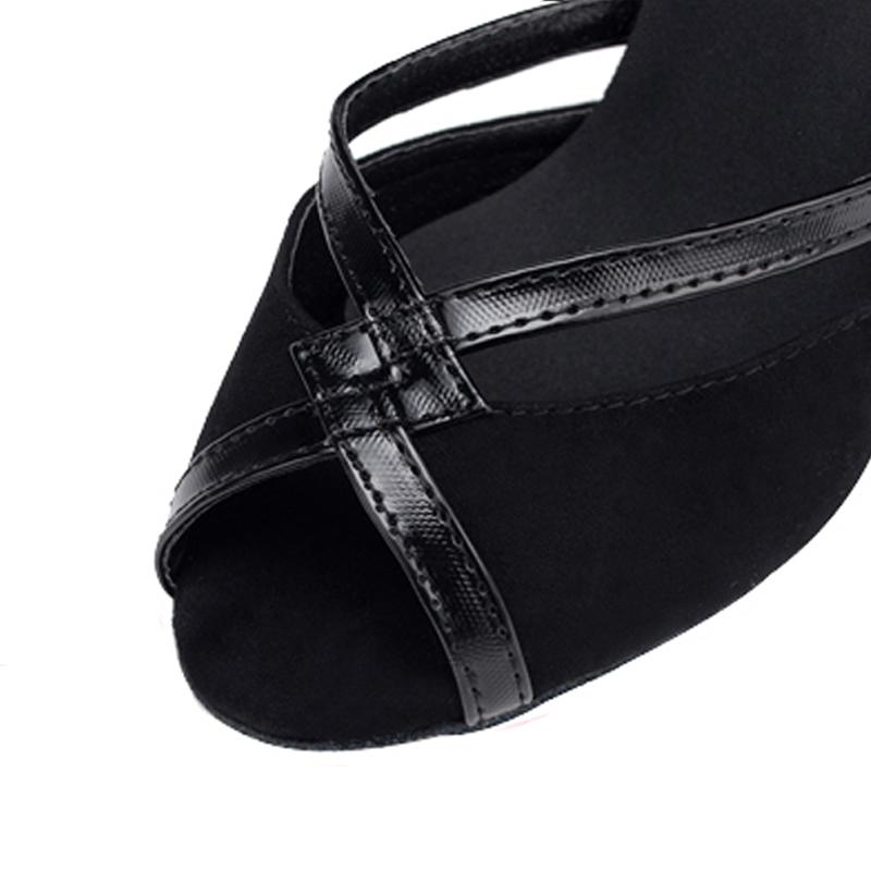 Women's Sude Customized Heel Latin Shoes/Ballroom Dance Shoes