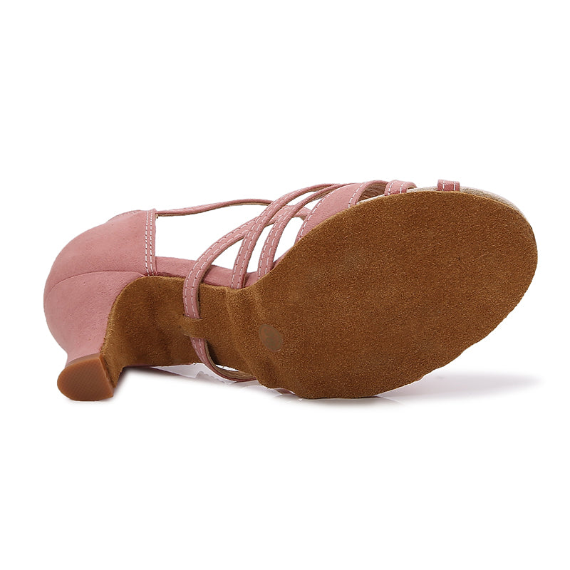 Women's Customized Heel Latin Dance Shoes Ballroom Dance Shoes