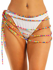 Colorful Beaded Skirt