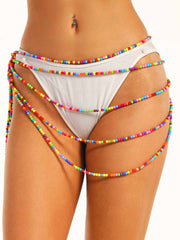 Colorful Beaded Skirt