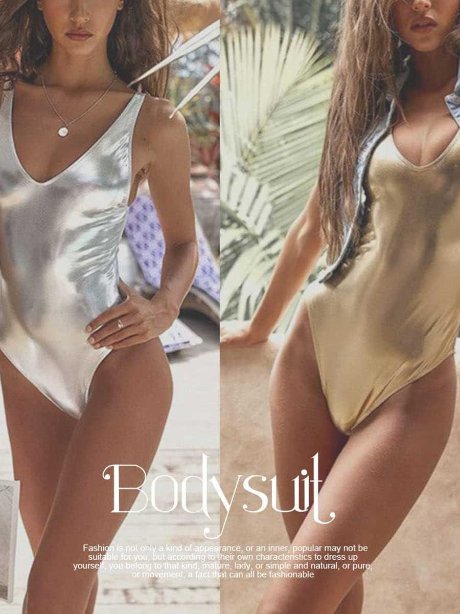Silver Reflective Bodysuit