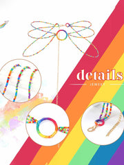 Rainbow Beaded Body Chain