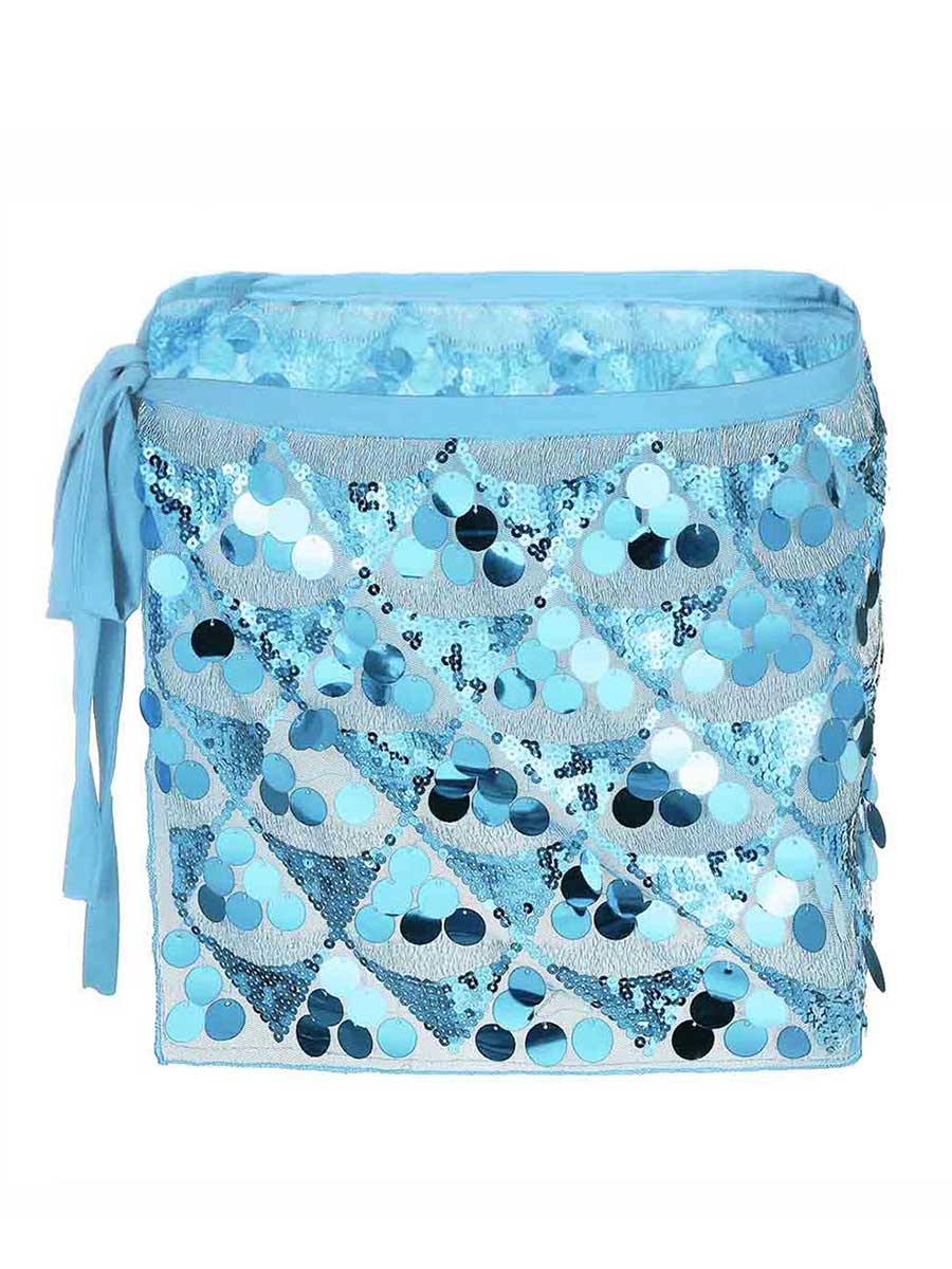 Bohemian Sequin Mini Skirt