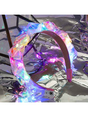 LED Colorful Luminous Headband for Nightclub Parties