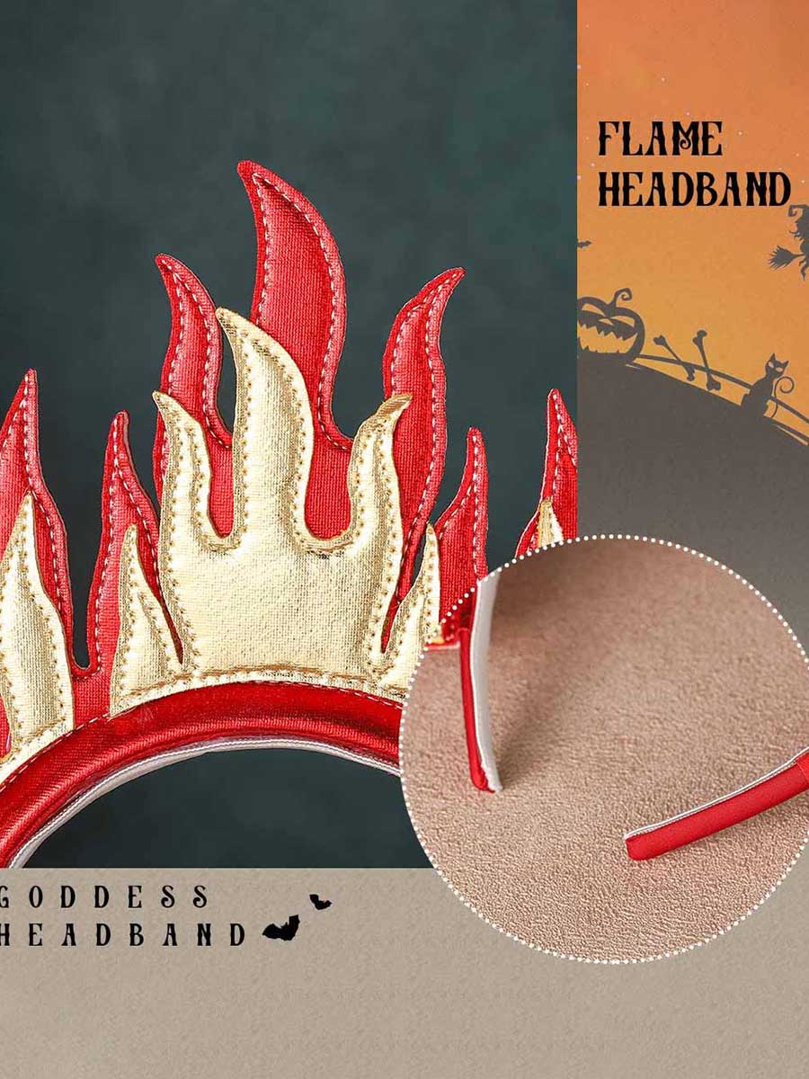 Goddess Flame Style Headband