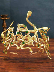 Gold Snake Hair Accessories for Holiday Parties