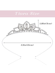 Rhinestone Crown Birthday Tiara