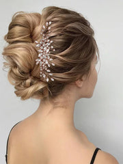 Sparkling Crystal Flower Wedding Hair Comb