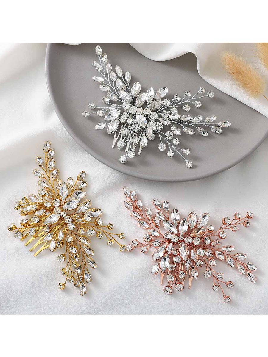 Brilliant Crystal Bridal Wedding Hair Comb