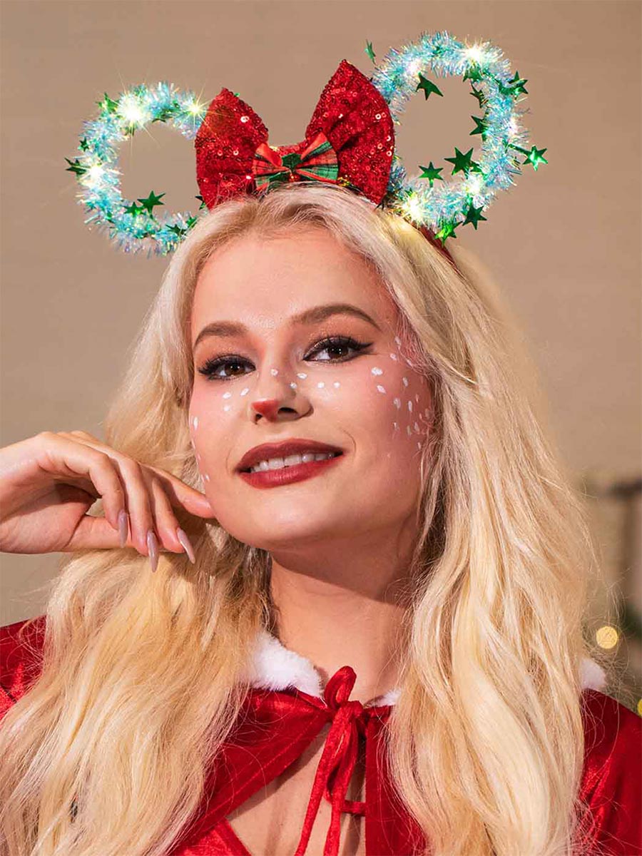 Luminous Mouse Ear Bow Headband