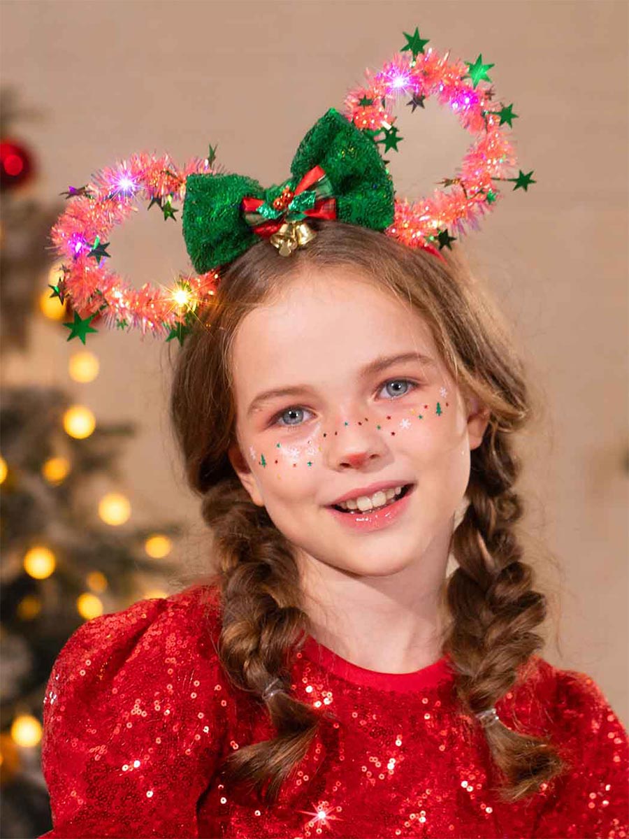 Luminous Mouse Ear Bow Headband
