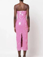 Statement Sequin Gown - Long, Elegant, and Eye-Catching