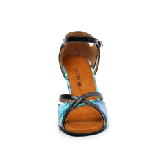 Women's Leatherette Customized Heel Salsa Latin Dance Shoes Ballroom Dance Shoes