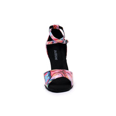 Women's Leatherette Customized Heel Latin Shoes Salsa Shoes Ballroom Dance Shoes