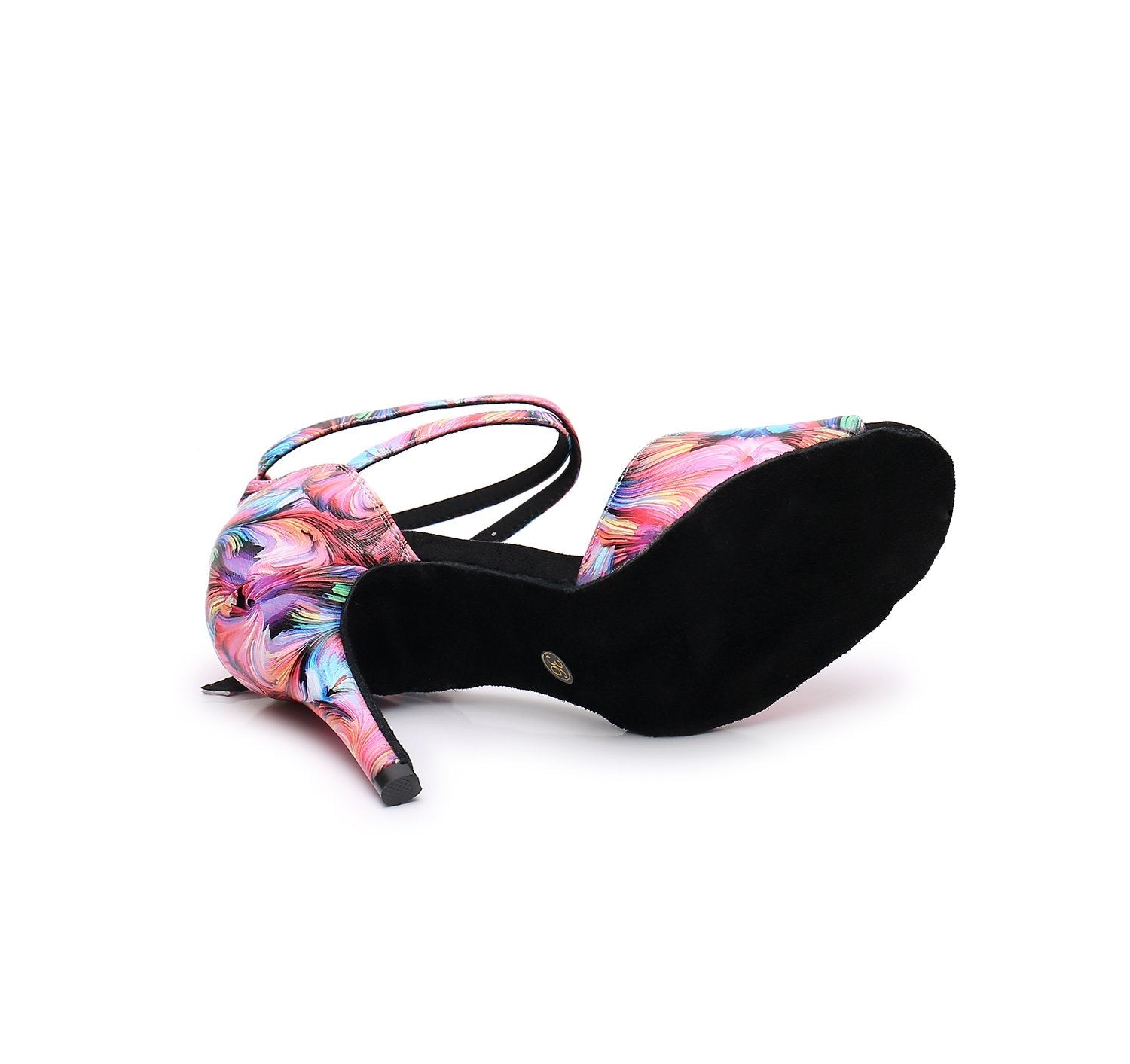 Women's Leatherette Customized Heel Latin Shoes Salsa Shoes Ballroom Dance Shoes