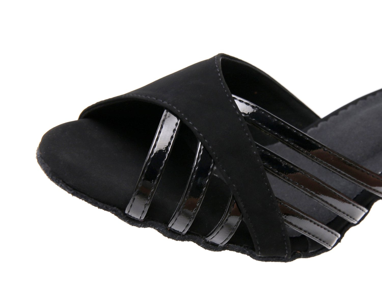 Women's Leatherette Customized Heel Latin Shoes Salsa Shoes Ballroom Dance Shoes