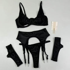 PU leather tight-fitting slimming suit