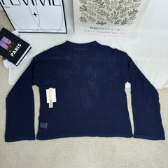 Sexy Openwork Knit Cover-Up Sweater