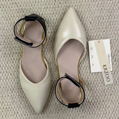 Velcro open-toe shoes