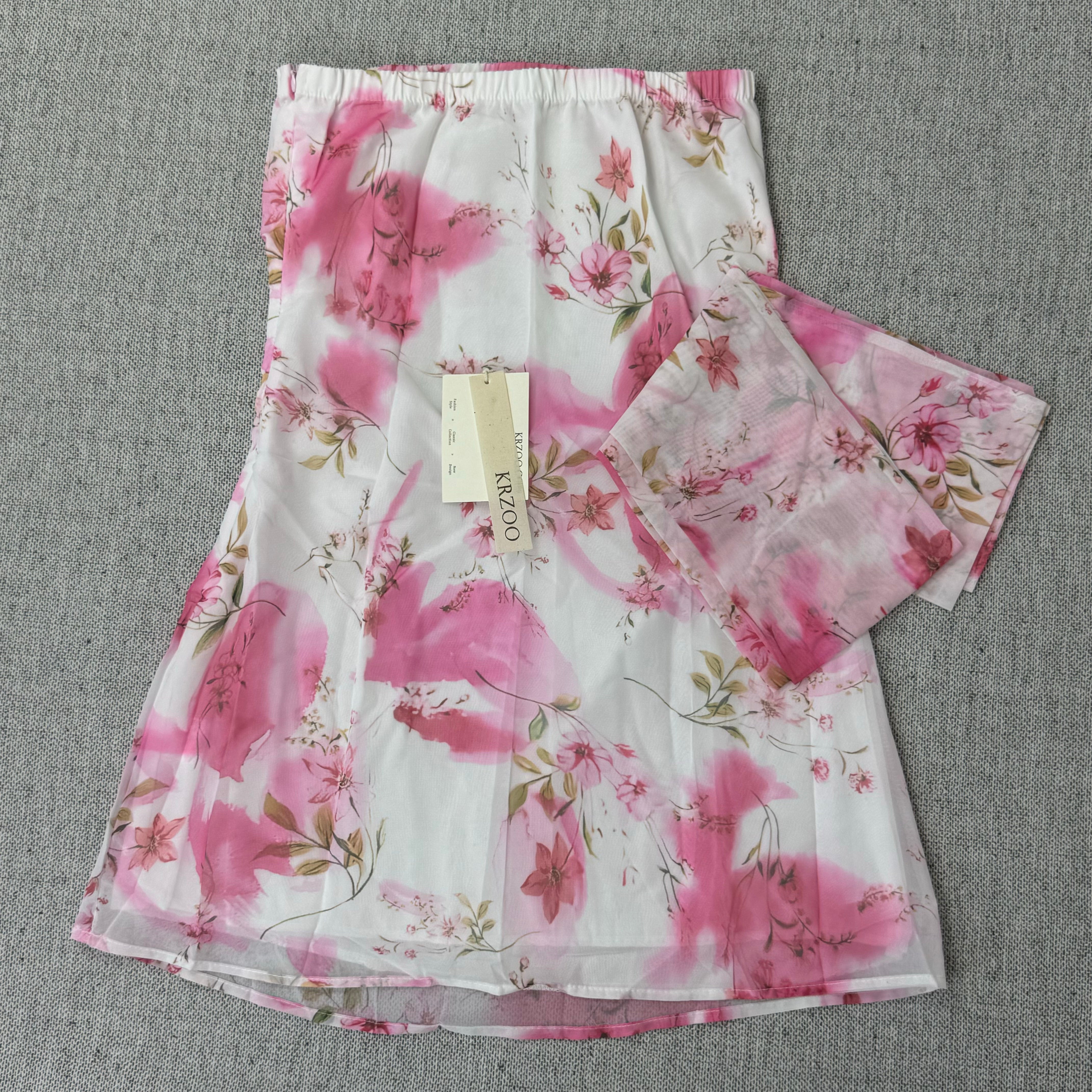 Printed scarf mini dress with dress