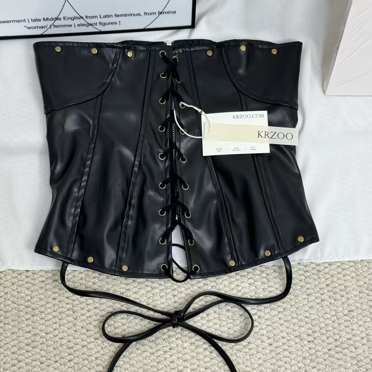Strappy Bandeau Halterneck Fitted Top