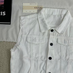 Cowboy vest and jacket