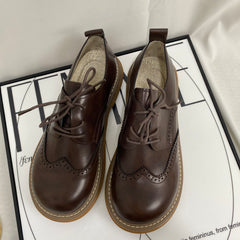 Comfortable Flat Brogues