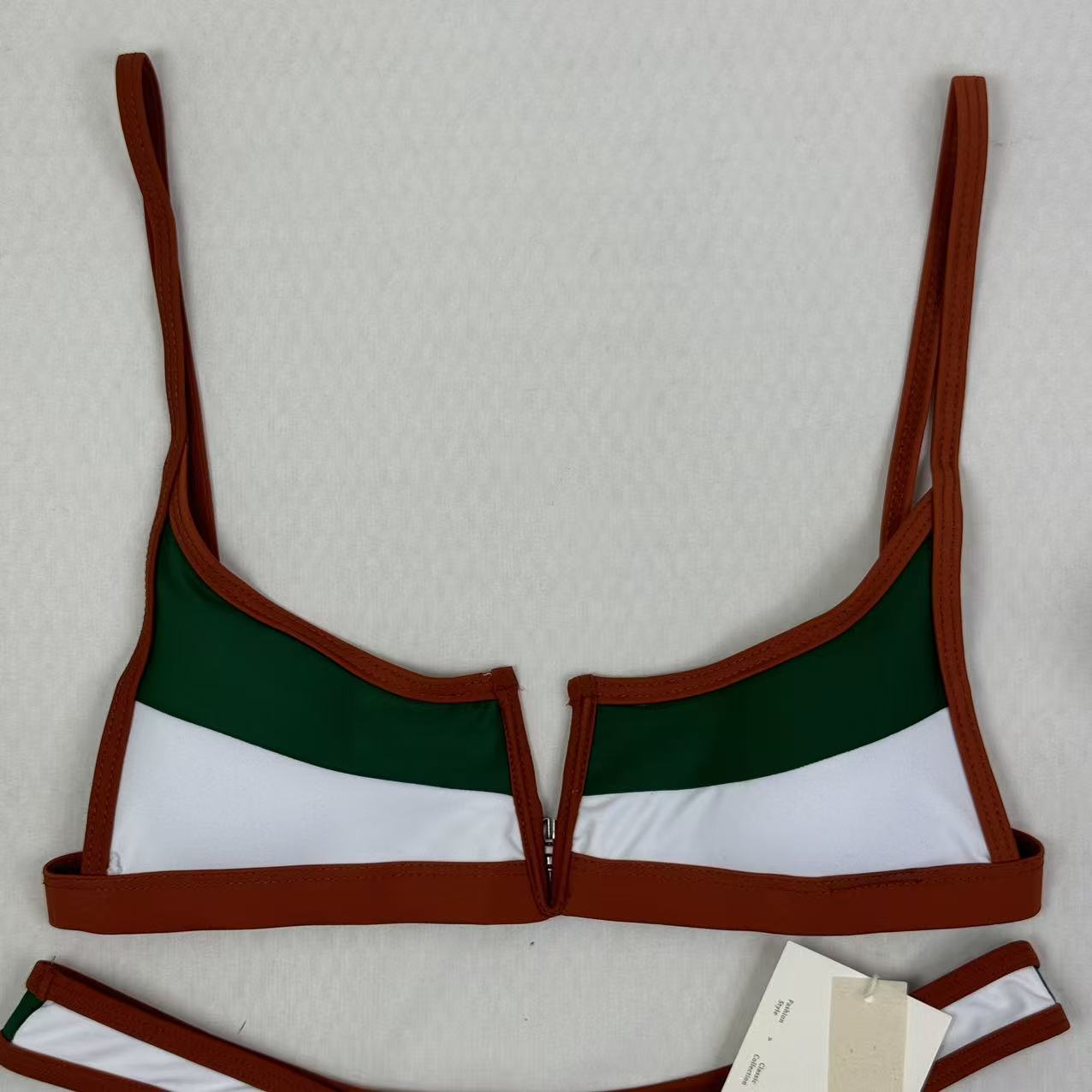 Color-matched separate swimming suit