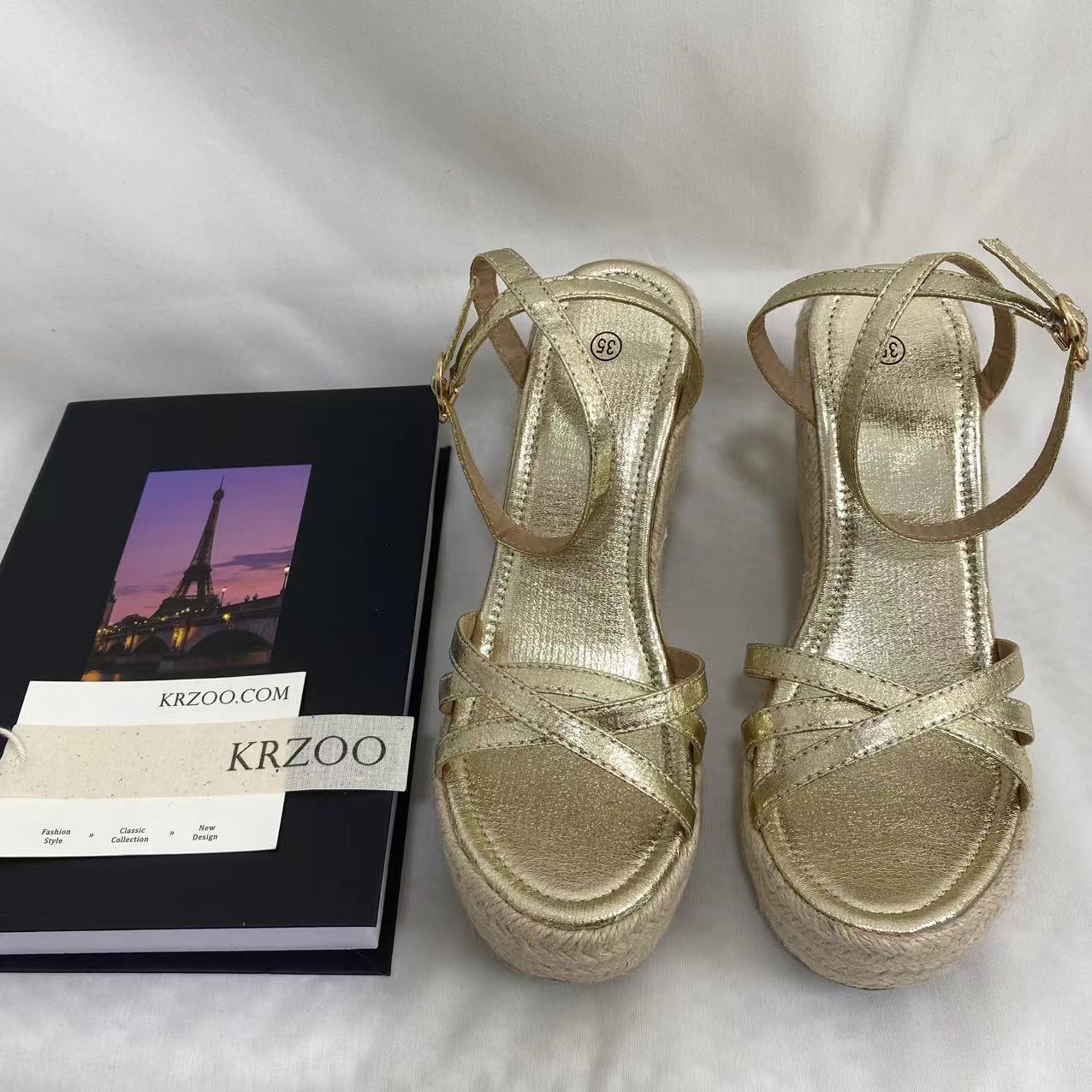 Platform Open-Toe Sandals