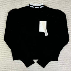 Short-sleeved blazer with ruffled edges