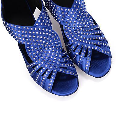 Women's Latin Shoes 7.5cm/8.5cm Heels Salsa Shoes Ballroom Dance Shoes/Latin Shoes