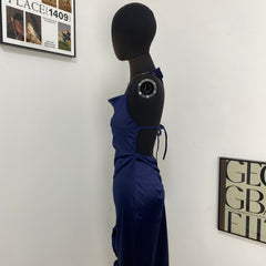 High-End Backless Suspender Skirt