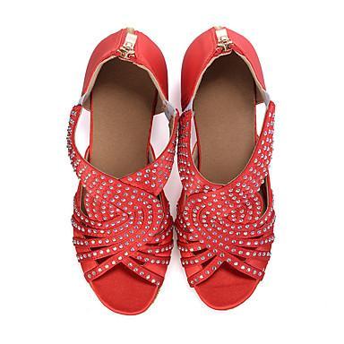 Women's Latin Shoes 7.5cm/8.5cm Heels Salsa Shoes Ballroom Dance Shoes/Latin Shoes