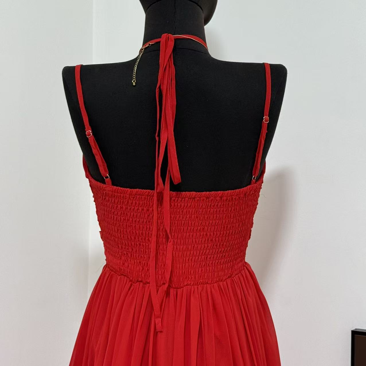 Unique and Beautiful Dopamine Dress
