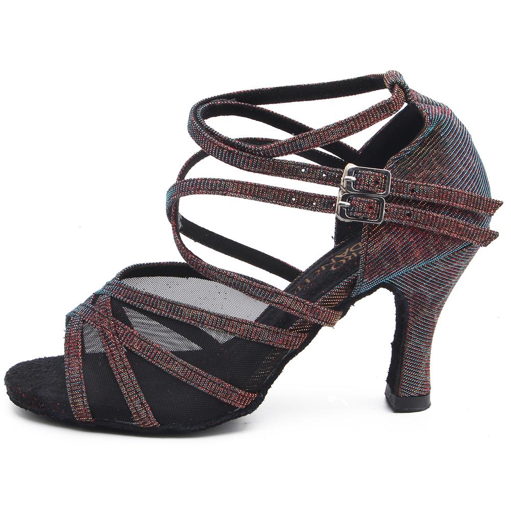 Women's Sparkling Glitter 5.6cm Heel Ballroom Dance Shoes/Latin Shoes