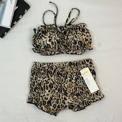 Strapless short skirt one-piece swimsuit