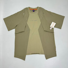 Pure cotton multi-color double-shoulder sleeve short-sleeved T-shirt