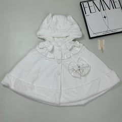Cashmere cape or shawl-style coat