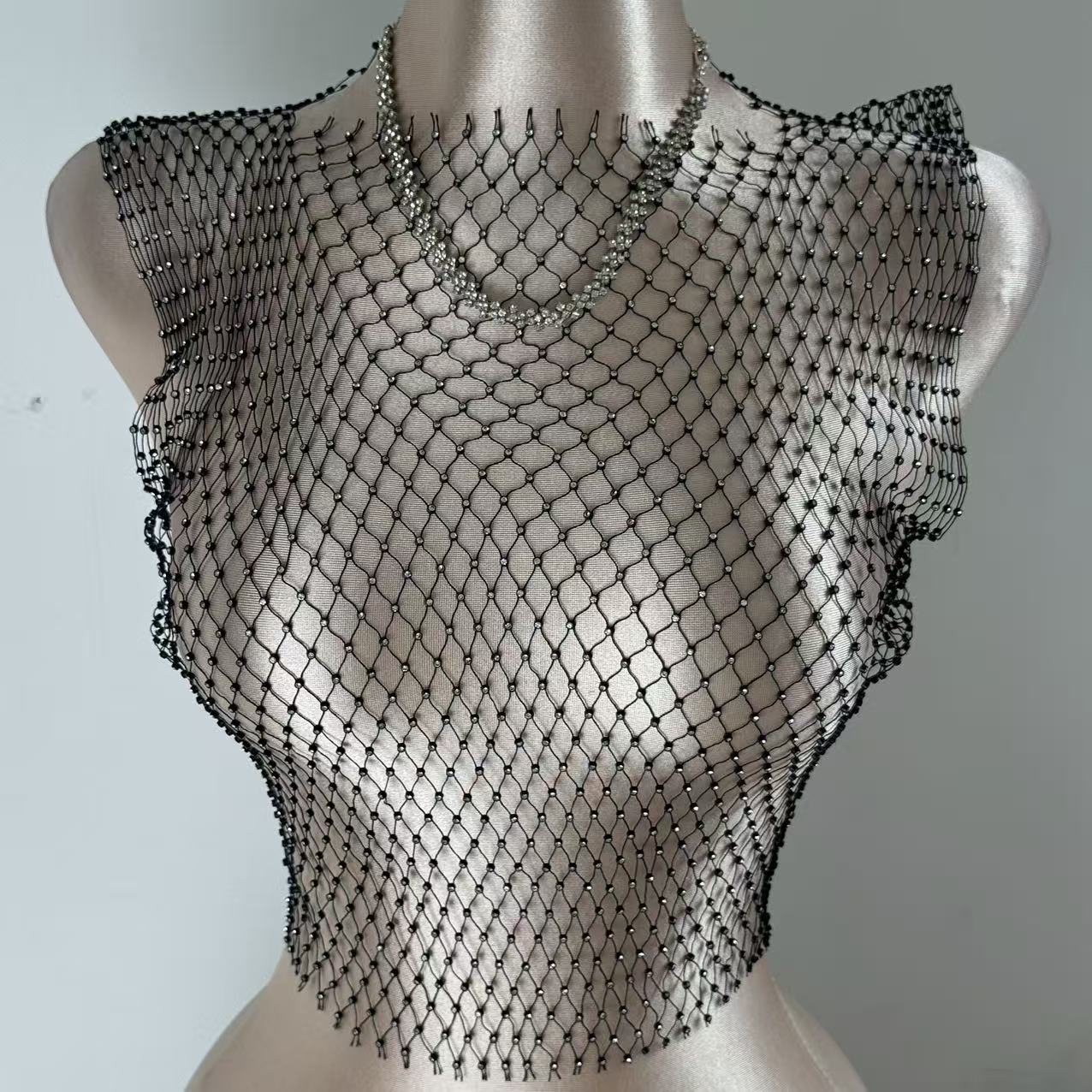 Stitched Diamond Fishing Shirt