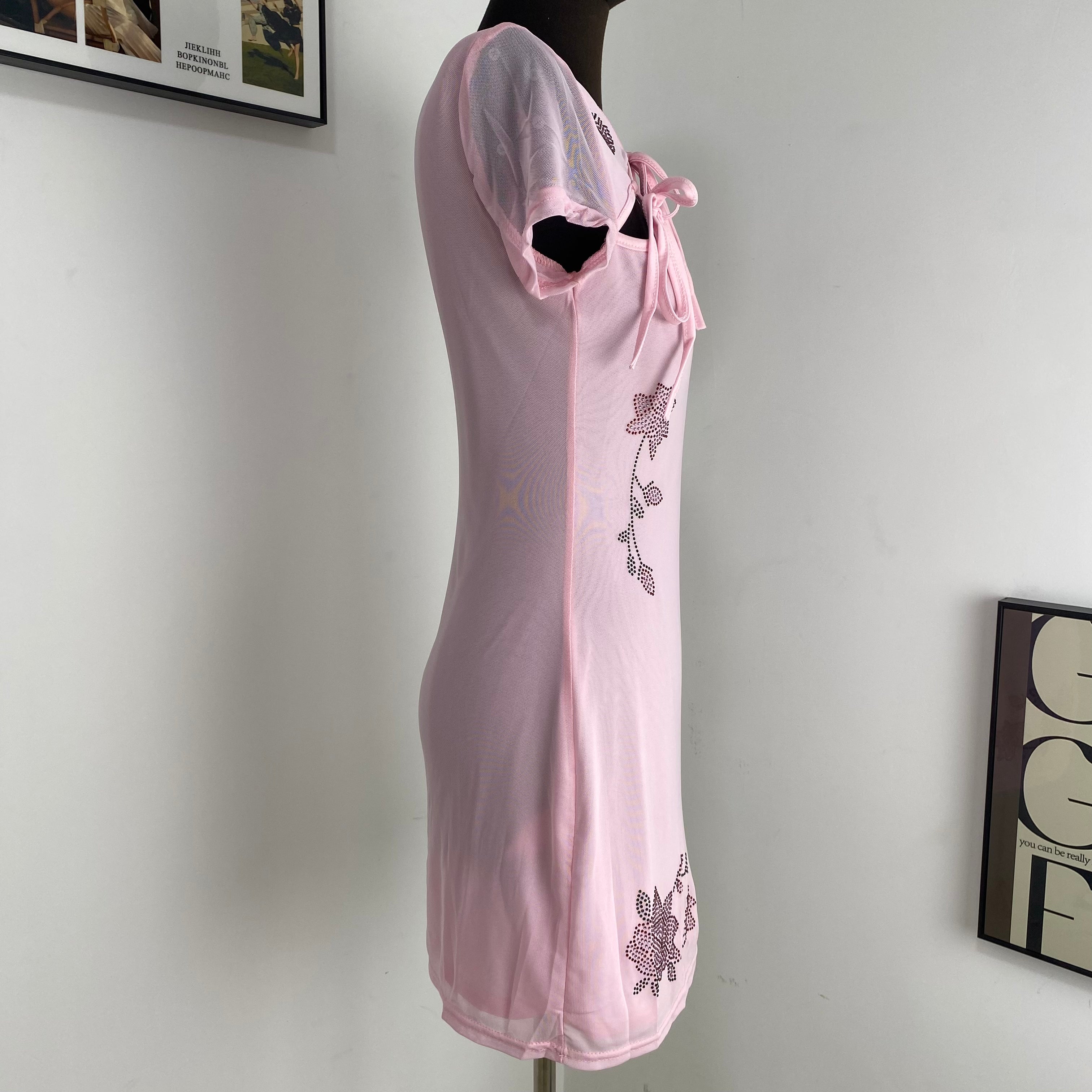 Slim fit Rhinestones African