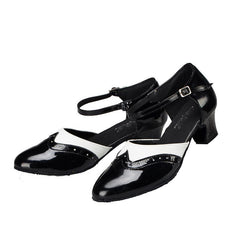 Women's Leatherette 5cm/6cm Heels Ballroom Swing Dance Shoes Character Shoes